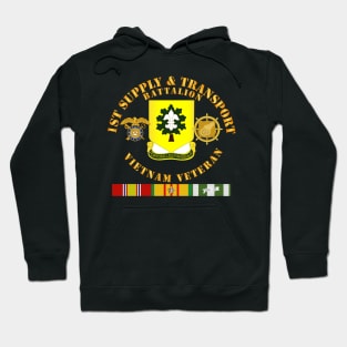 1st Supply and Transport Battalion -  Vietnam Vet w Br w VN SVC Hoodie